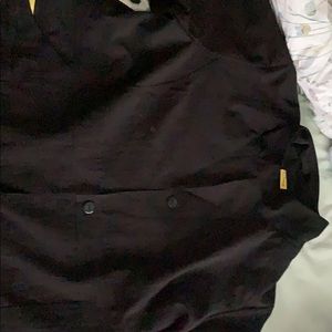 Cute Black scrub jacket